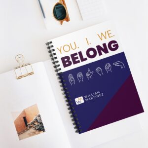 We All Belong — Notebook