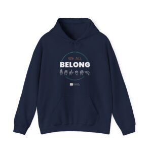 We All Belong — Unisex Hoodie - Image 8