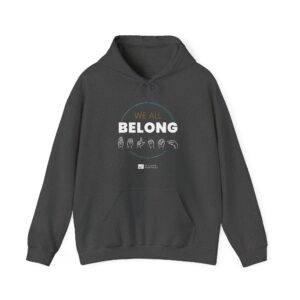 We All Belong — Unisex Hoodie - Image 6