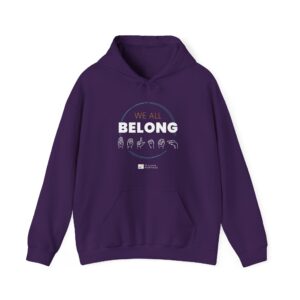 We All Belong — Unisex Hoodie - Image 9